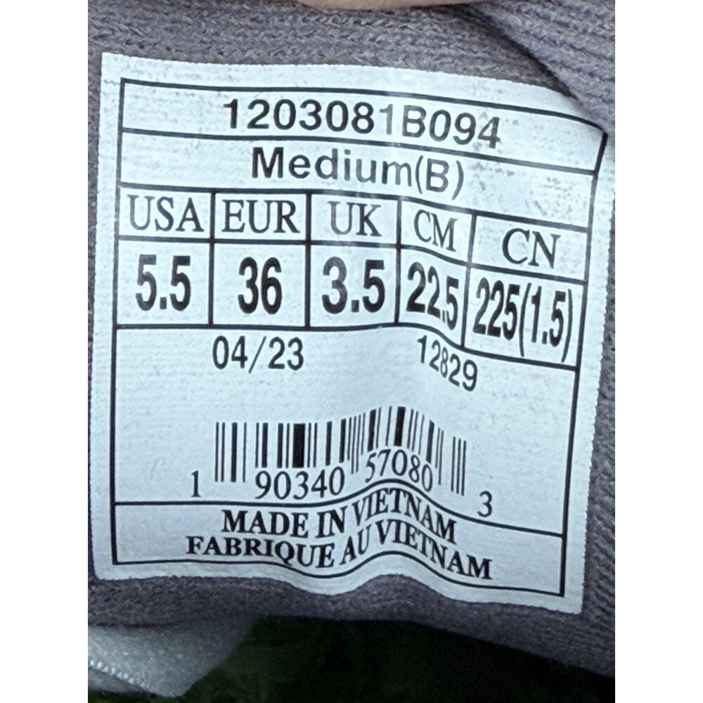 Brooks Addiction Walker Suede Women’s 5.5 B Gray Walking Shoes 1203081B094 Great - Picture 9 of 9